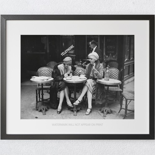 Paris cafe ragazze donne - cafe,