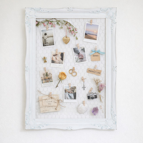 Cornice legno vintage - vintage, filo