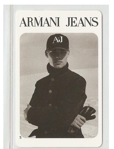 889 carta telefonica - , "armani