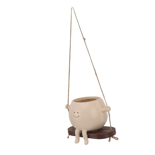 Fioriera faccia dondolo vaso - faccia,
