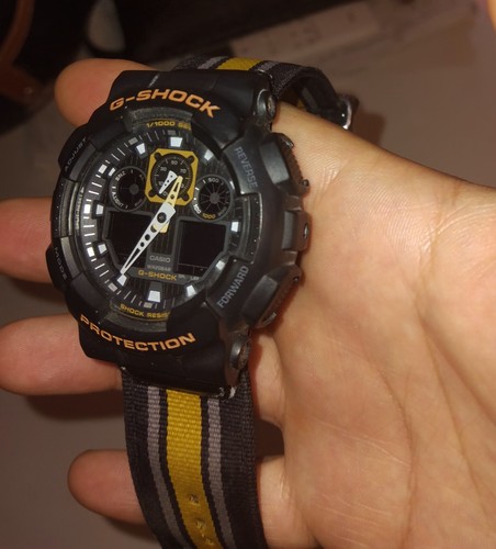 Casio shock 100mc - casio, g-shock