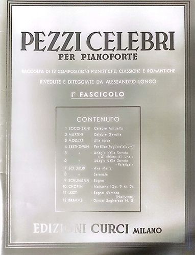 Aavv pezzi celebri per - celebri,