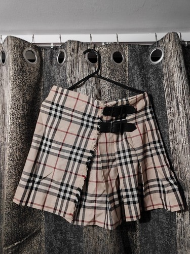 Burberry minigonna avvolgente