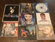 David Bowie CD/DVD LOT (8)