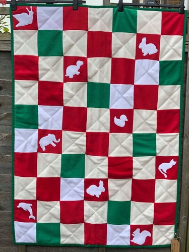 Coperta bambino patchwork