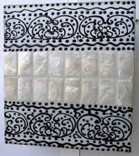 Applique in resina e