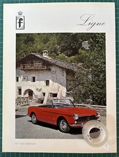 Rara Pubblicita’ FIAT 1500 Cabriolet PININFARINA del 1964