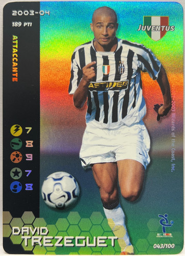 David trezeguet foil football - david,
