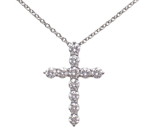 Collana con ciondolo croce