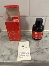 RARA - Must De Cartier 60 ml penna stilografica ricarica inchiostro nero Encre bottiglia