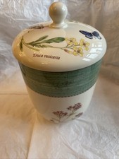 Wedgwood Sarah’s Garden Kitchen Collection Barattolo portaoggetti con coperchio 9 pollici