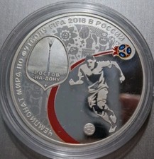 3 Rubli Argento Fifa 2018