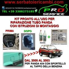 piastra riparazione X TUBO BENZINA COLLO RIFORNIMENTO PANDA 4X4 7551214-7697802