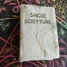 LIBRO CON RILEGATURA ARTIGIANALE MONDO SACRE SCRITTURE TESTIMONI DI GEOVA 2017