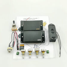 Pickup Humbucker attivo pickup chitarra elettrica nero HH attivo batteria 9v