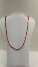 Collana olivette Corallo Rosso
