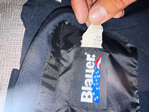 Blauer men black polyester - men's,