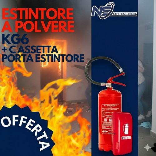 Estintore polvere kg - estintore, con
