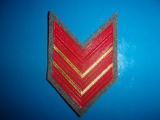 GUARDIA FINANZA - Grado singolo pettorale anni 70 APPUNTATO SCELTO -Fondo cerato