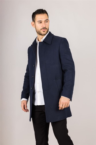 Uomo misto lana collo classico - uomo,