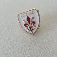 Spilla Smaltata Bianco Rosso