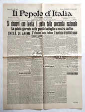Il Popolo D'Italia 29 Ottobre