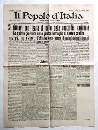 Popolo italia 29 - d'italia,