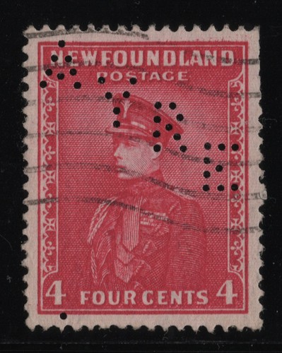 189 perfin ayre newfoundland - perfin,