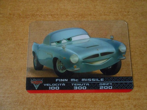 Figurina lamincards cars n - cars,