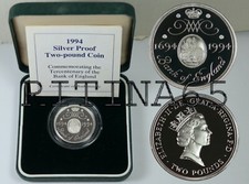 REGNO UNITO 2 POUND 1994 PROOF