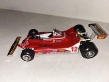 EXOTO  Ferrari 1/18 312 T4/5 #12 Gilles Villeneuve 1979 GP Francia