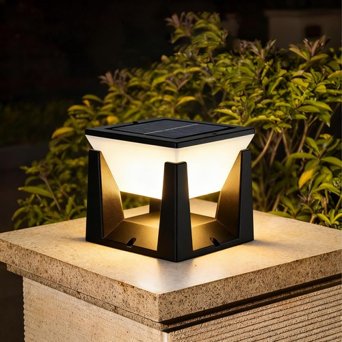 Luce solare pilastro lampioni - luce,