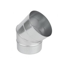 Galvanized Steel Elbow 45