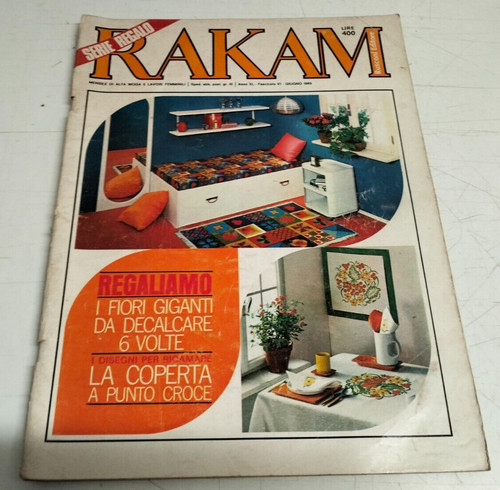 Rivista ricamo rakam fascicolo - ricamo,