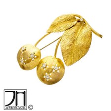 Spilla vintage doppia metallo