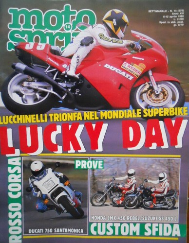 Motosprint 1988 lucchinelli - motosprint,
