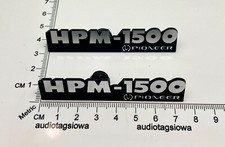 Pioneer HPM-1500 coppia badge