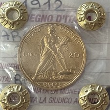 Moneta oro regno italia - moneta,