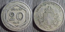 ITALY  # 20 centesimi 1918 -