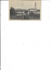 CARTOLINA CARNAGO FORMATO PICCOLO VIAGGIATA SEGNI DI CANCELLAZIONE MITTENTE