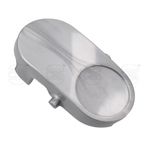 Tasto pulsante chiusura grigio - tasto,