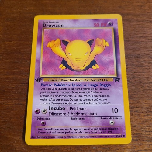 Drowzee team rocket prima - team,