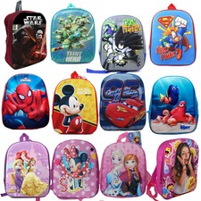 ZAINO ASILO 3D CON IMMAGINE IN RILIEVO CHIUSURA CON ZIP E SPALLACCI REGOLABILI