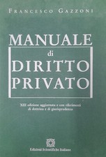 MANUALE DI DIRITTO PRIVATO