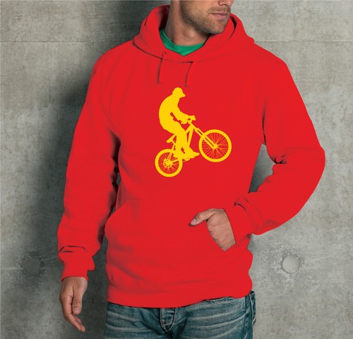 Felpa con cappuccio - cappuccio, bmx