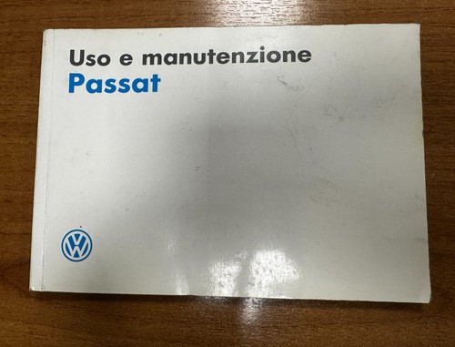 Libretto volkswagen passat - volkswagen,