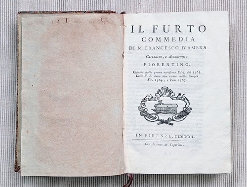 Teatro comico fiorentino il - comico,