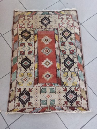 Tappeto kilim vintage turco