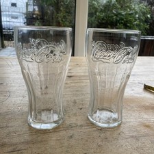 2 bicchieri grandi Coca Cola