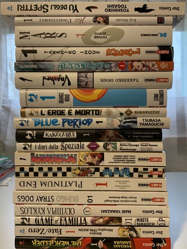 Lotto numeri manga rari - 1, manga.